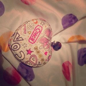 Authentic Coach coin purse