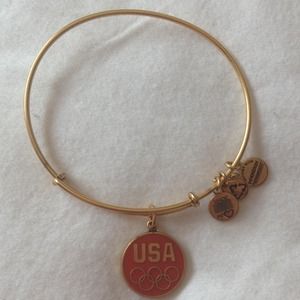 Alex and Ani Red USA Olympic Bangle Bracelet 2012