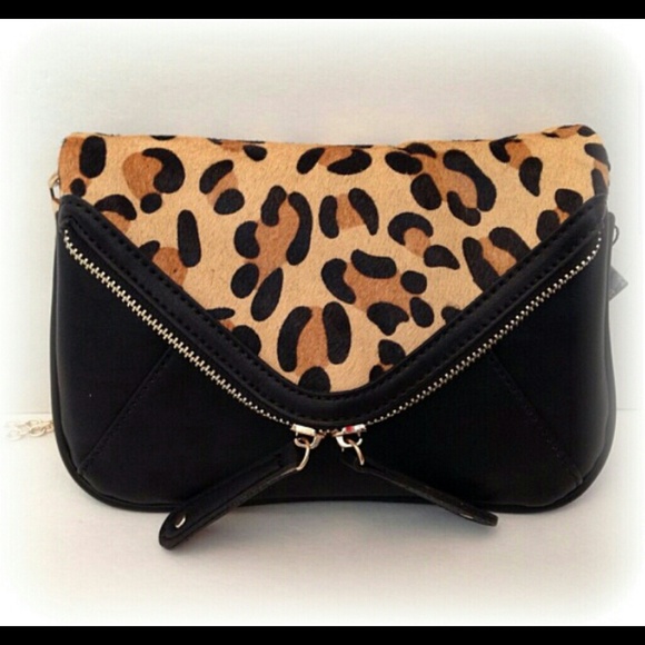 Leopard envelope cross body/clutch - Picture 1 of 3
