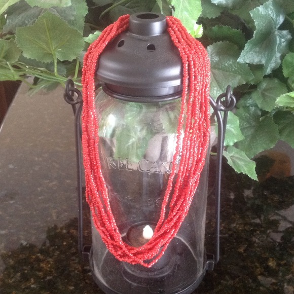 🚫SOLD🚫Silpada Red Coral 17 inch Necklace