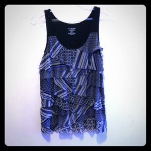 Fun layered patterned tank