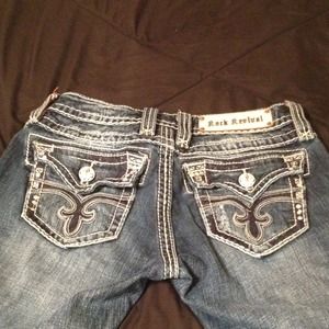 Traded Rock Revival jeans for miss me jeans/ top