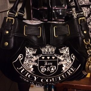 Juicy Couture freestyle Velour Satchel tote