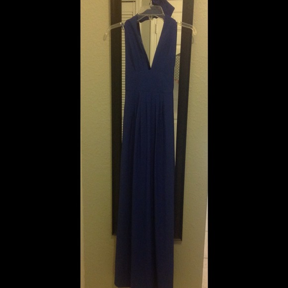 Royal Blue Halter Dress 🔸REDUCED🔸