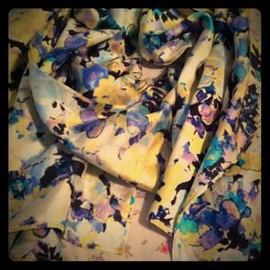 Floral scarf