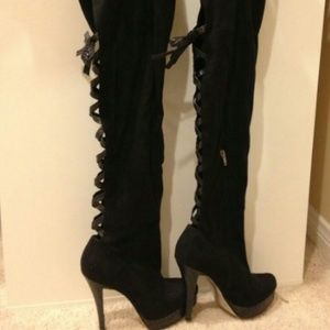 BEBE Madison thigh high boots