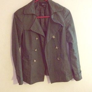 Military green jacket