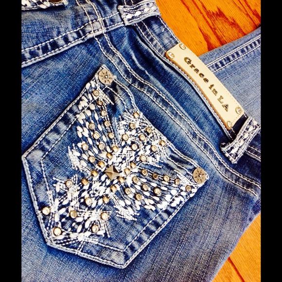 Grace in LA Denim - 🌀 Grace in LA denim capris BUNDLE