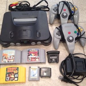 Nintendo 64 game bundle