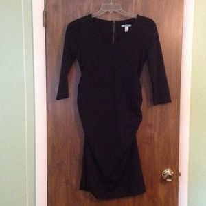 Black Maternity Dress