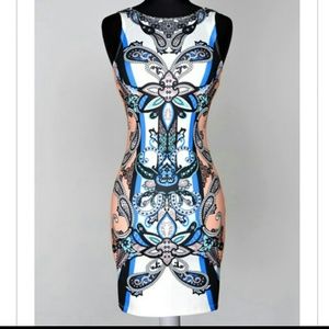 Paisley print bodycon on eBay