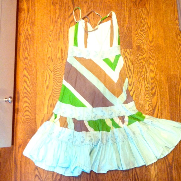 Free people Ruffle Dress