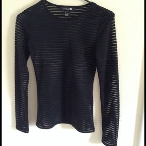 Forever 21 Striped Shirt Size S