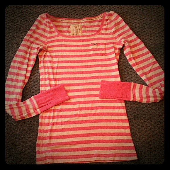 ***SOLD***Hollister scoop neck long sleeve t-shirt