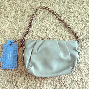 Trendy chained mini purse.