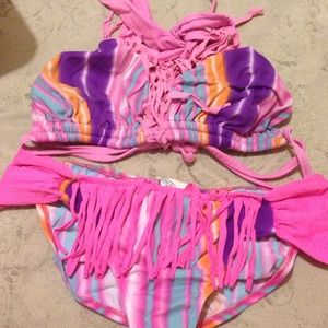 Fringe bikini