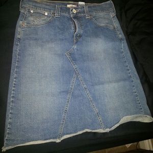 Levi's denim skirt