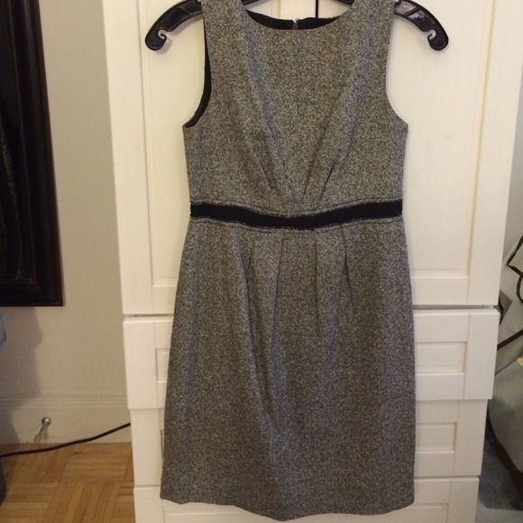 Ann Taylor loft herringbone work dress