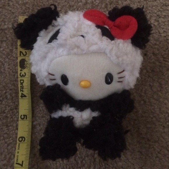 Hello Kitty panda mini plush