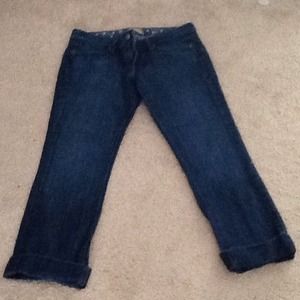 Paige capri style jeans