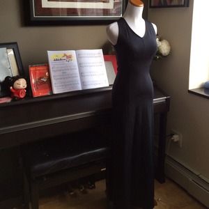 Black long dress
