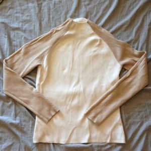 Mock turtle neck sweater