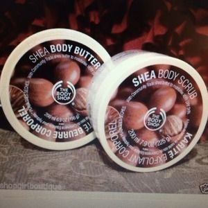 The Body Shop Shea Body Butter & Scrub Set