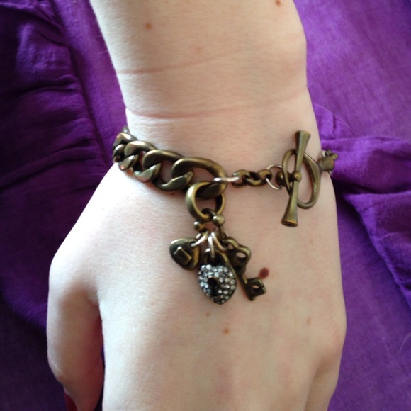 Fossil Link Starter Bracelet- Gold-tone