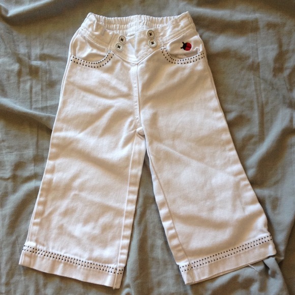 Toddler white sailor pants NWOT