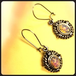 "SOLD" Opal earrings
