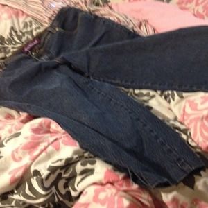 Blue Jeans hi waters .