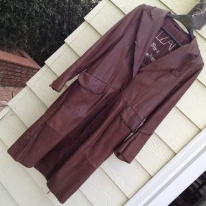 Soft leather coat made in France