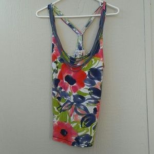 Flower summer tank