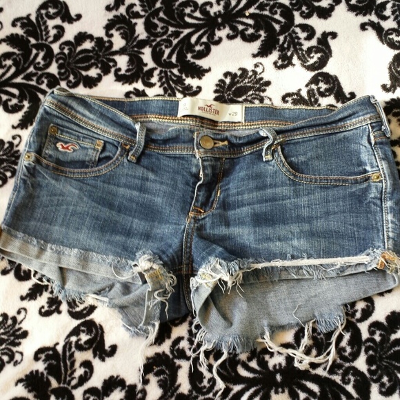 Hollister jean shorts