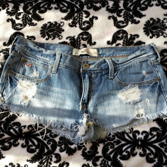 Hollister jean shorts