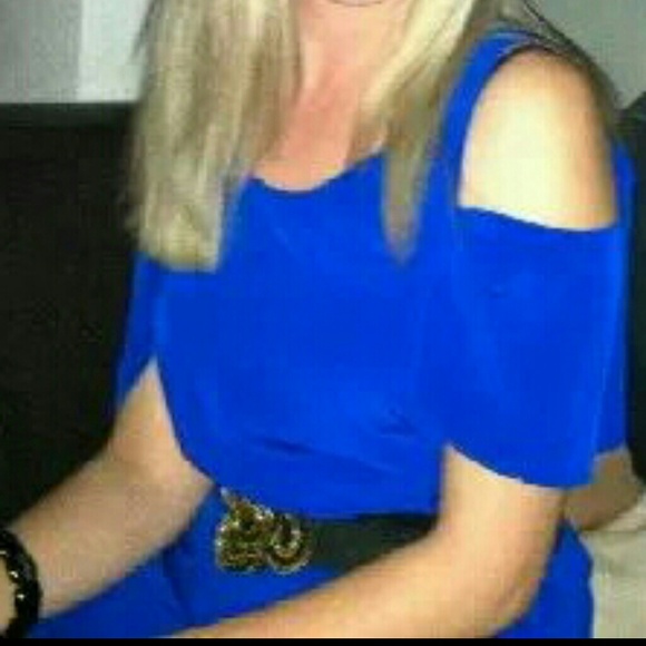 Blue dress