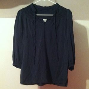 ⚡REDUCED⚡Odille navy blouse