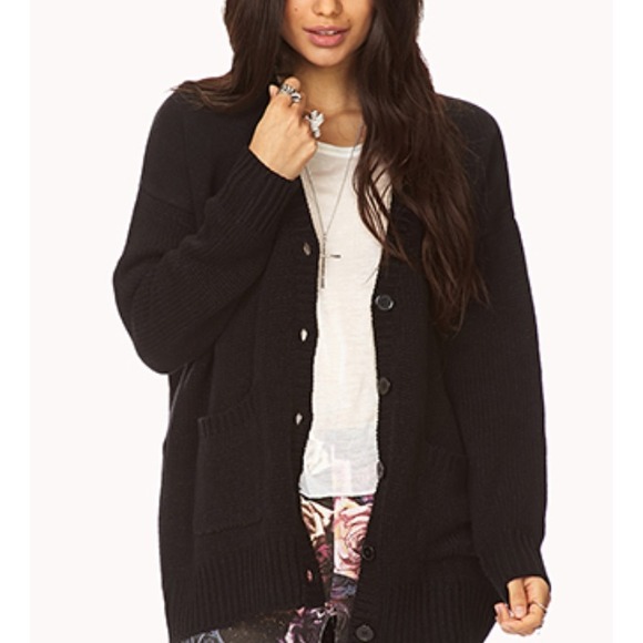 Forever 21 boyfriend cardigan