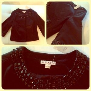 💥Reduced💥Embellished Sateen crop jacket