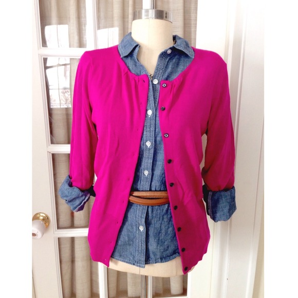 The Limited Sweaters - Sold in bundle Pink Cardigan from The Limited