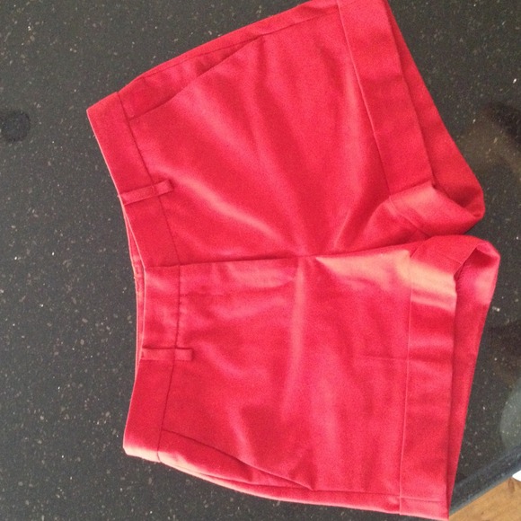 Red shorts gently worn - Picture 1 of 2