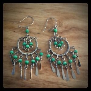 Native American hand made earrings