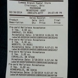 The s hippment is out!