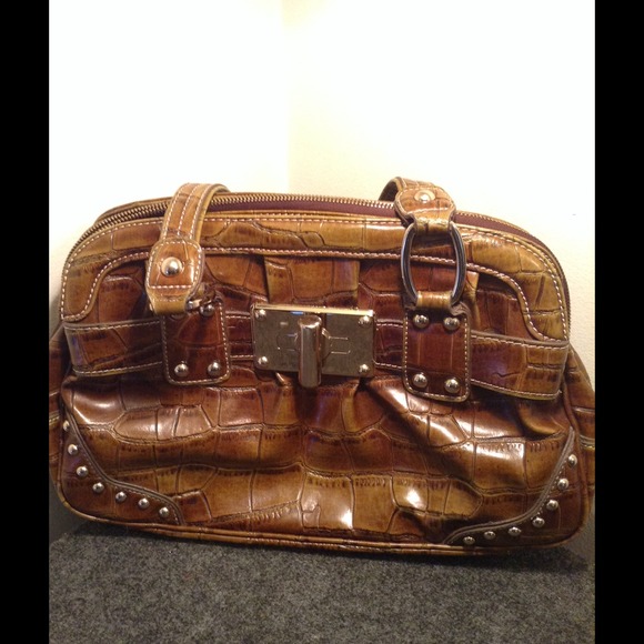 Kathy Handbag Croc Style