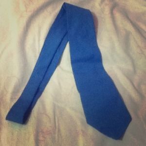 Blue tie