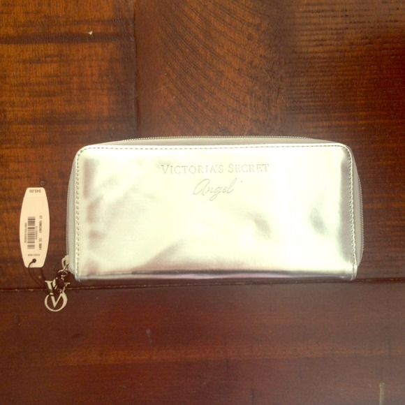 Silver Victoria's Secret Angel Wallet