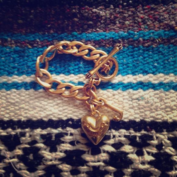 Juicy couture gold bracelet