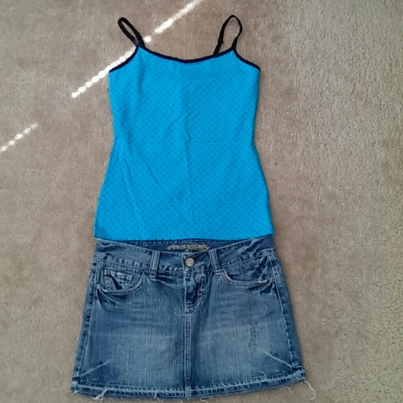 American Eagle denim skirt