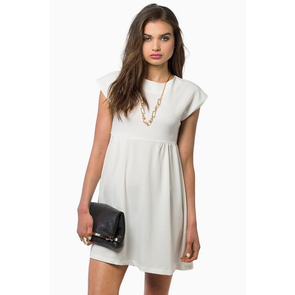 Short Sleeve Babydoll Dress