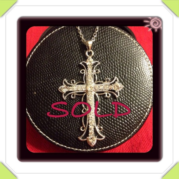 Bling....a beautiful crystal studded cross